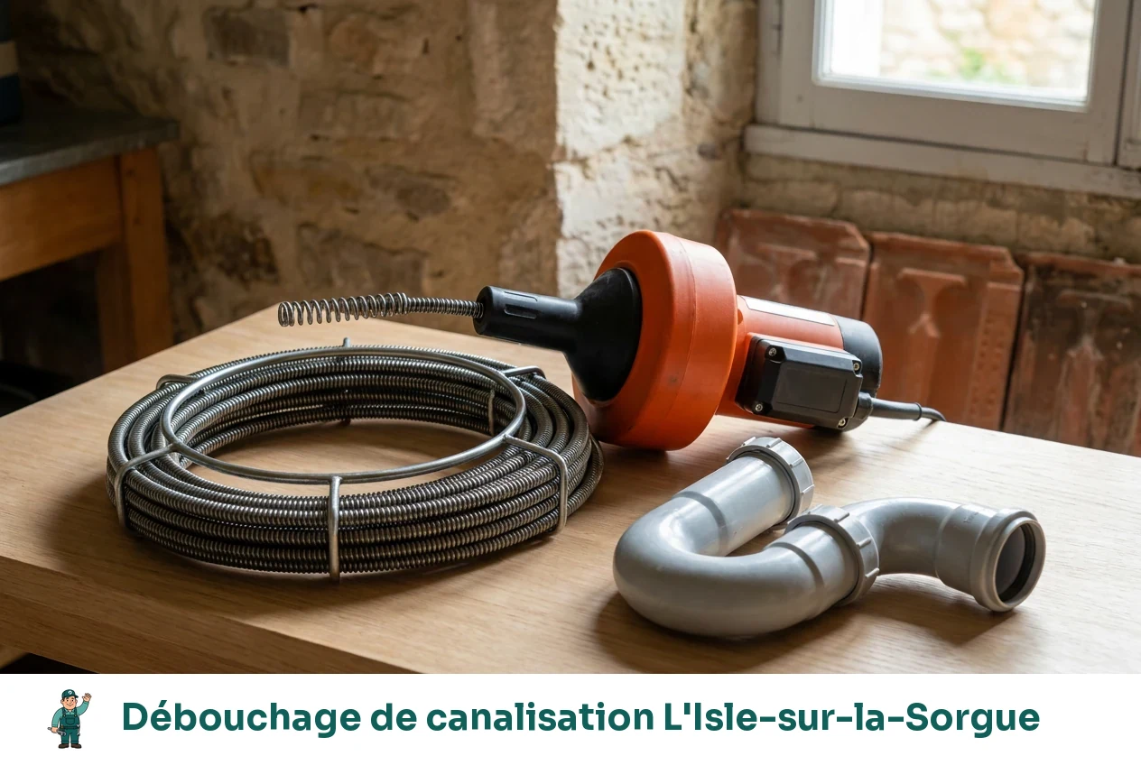 Débouchage de canalisation à L'Isle-sur-la-Sorgue