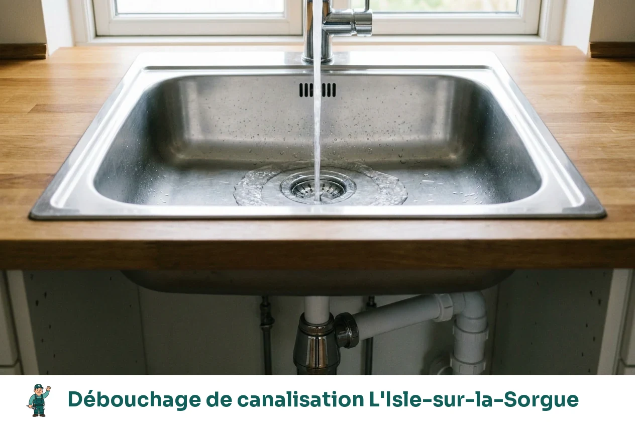 Débouchage de canalisation à L'Isle-sur-la-Sorgue