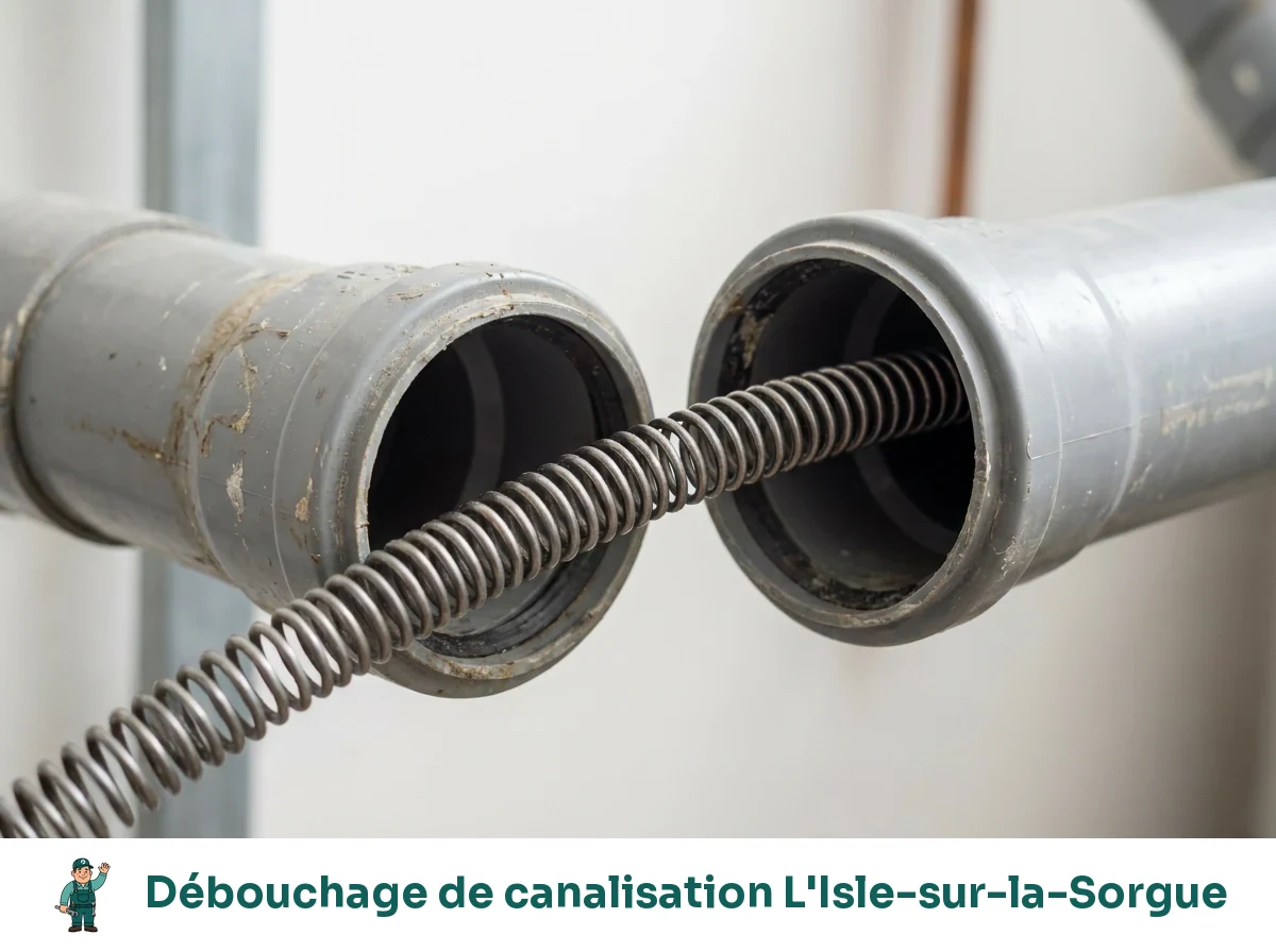 Débouchage de canalisation à L'Isle-sur-la-Sorgue