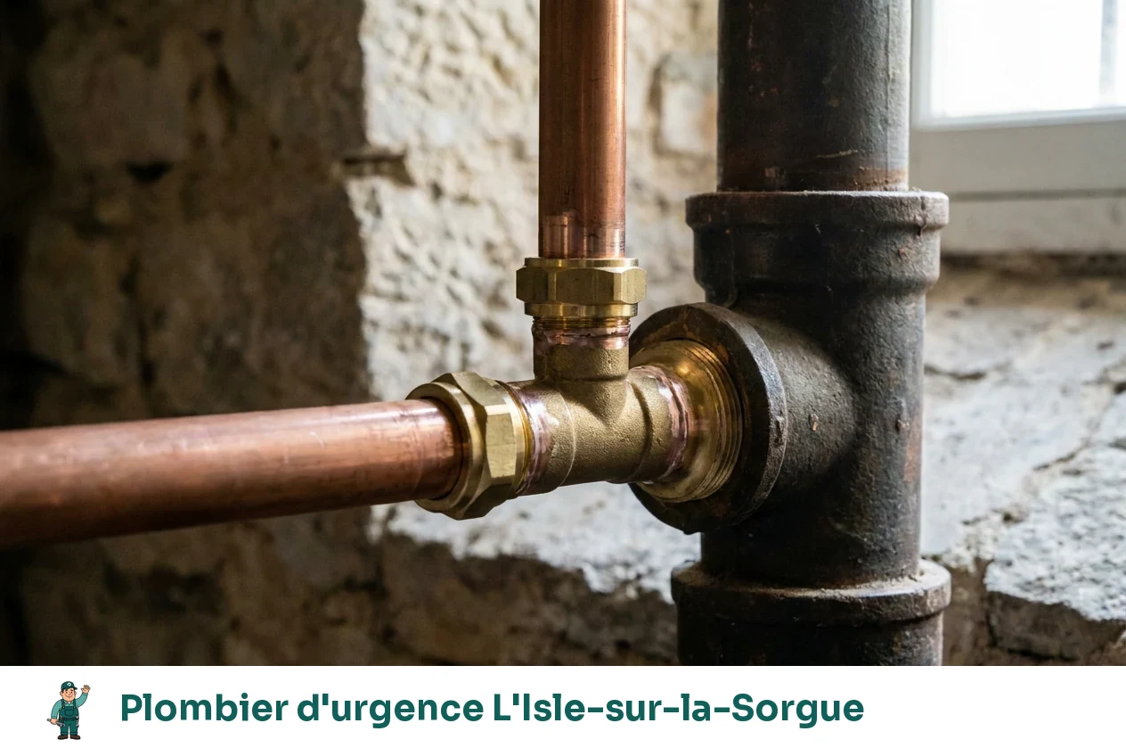 Plombier d'urgence à L'Isle-sur-la-Sorgue