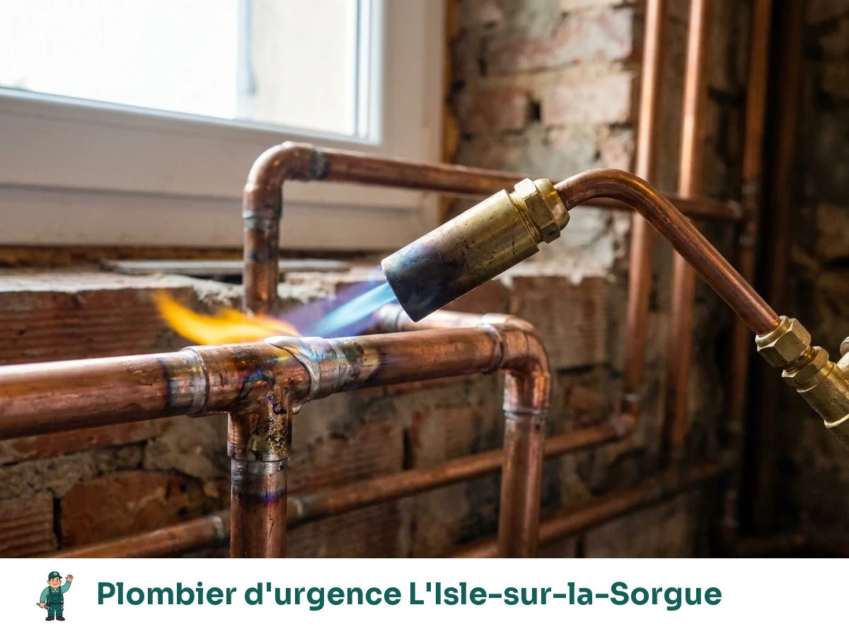 Plombier d'urgence à L'Isle-sur-la-Sorgue