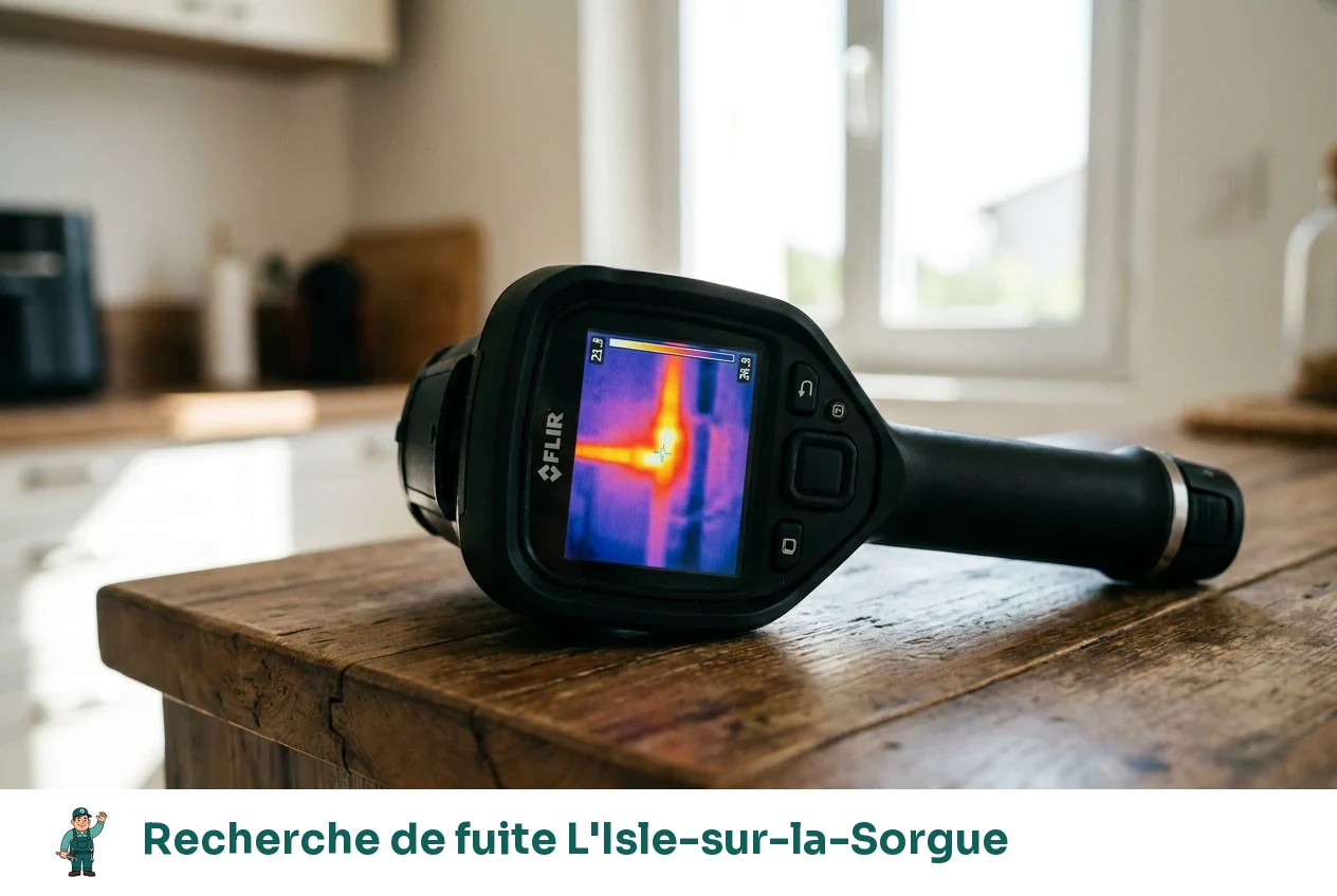 Recherche de fuite à L'Isle-sur-la-Sorgue