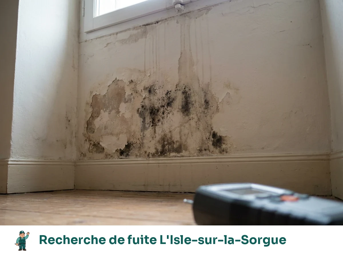 Recherche de fuite à L'Isle-sur-la-Sorgue