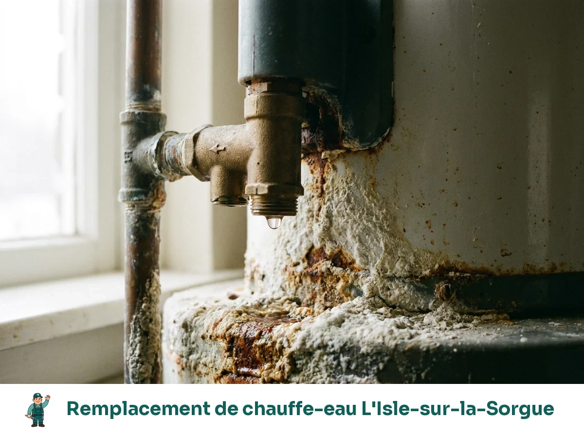Remplacement de chauffe-eau à L'Isle-sur-la-Sorgue