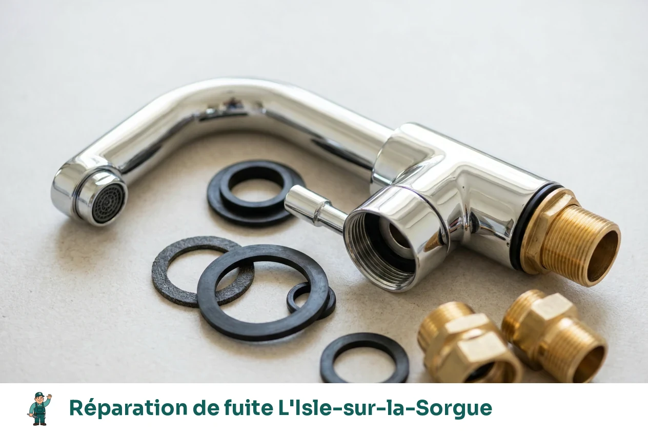 Réparation de fuite à L'Isle-sur-la-Sorgue